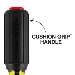 Klein Tools Color-Coded Hollow-Shaft Heavy-Duty Nut Driver, 1/4