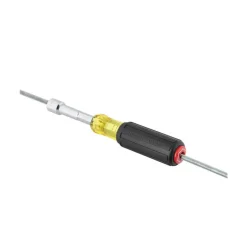 Klein Tools Color-Coded Hollow-Shaft Heavy-Duty Nut Driver, 1/4