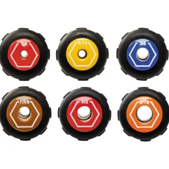 Klein Tools Color-Coded Hollow-Shaft Heavy-Duty Nut Driver, 1/4