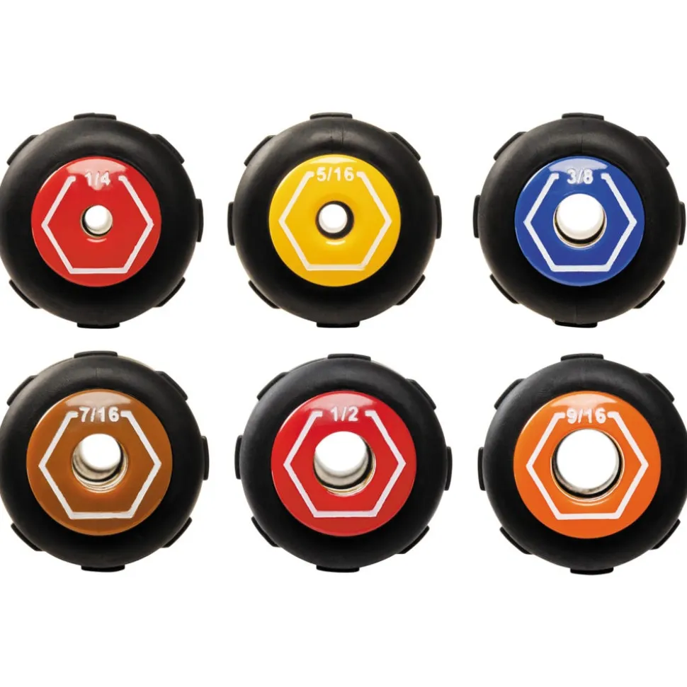 Klein Tools Color-Coded Hollow-Shaft Heavy-Duty Nut Driver, 1/4" 65414