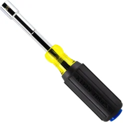 Klein Tools Color-Coded Hollow-Shaft Heavy-Duty Nut Driver, 3/8" 65438