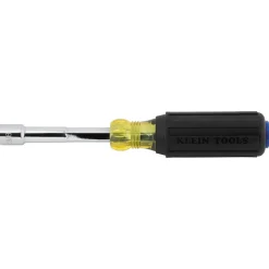 Klein Tools Color-Coded Hollow-Shaft Heavy-Duty Nut Driver, 3/8