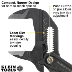 Klein Tools Compact Plier Wrench Set, 3-Piece D53103KIT