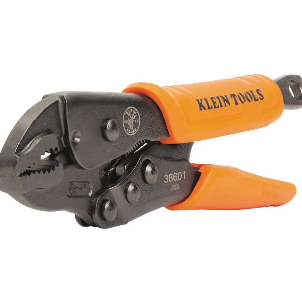 Klein Tools Curved Jaw Locking Pliers, 7" 38601