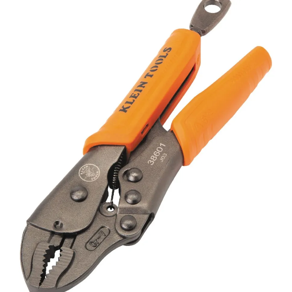 Klein Tools Curved Jaw Locking Pliers, 7" 38601