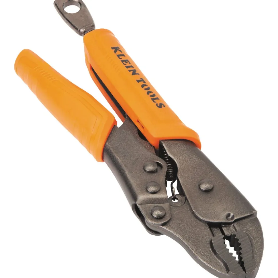 Klein Tools Curved Jaw Locking Pliers, 7" 38601