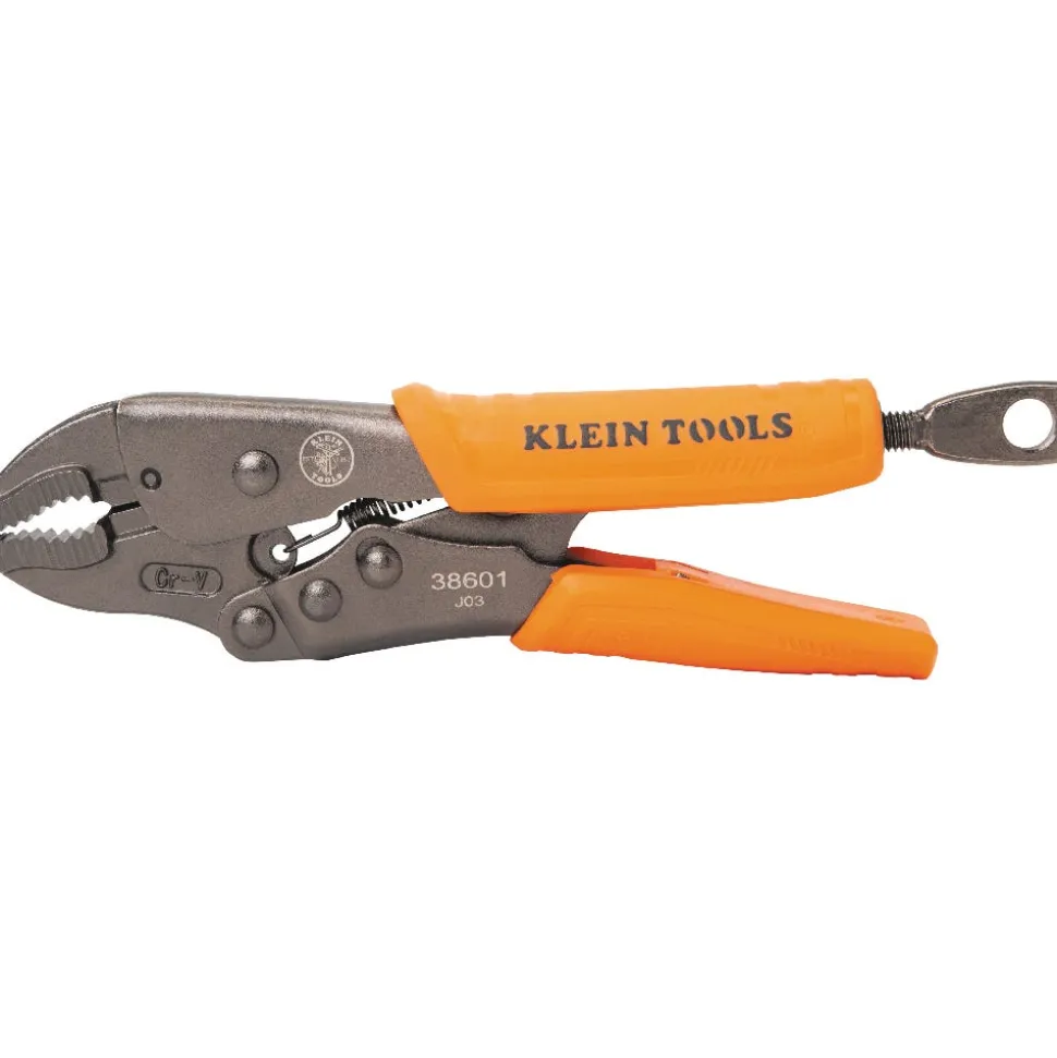 Klein Tools Curved Jaw Locking Pliers, 7" 38601