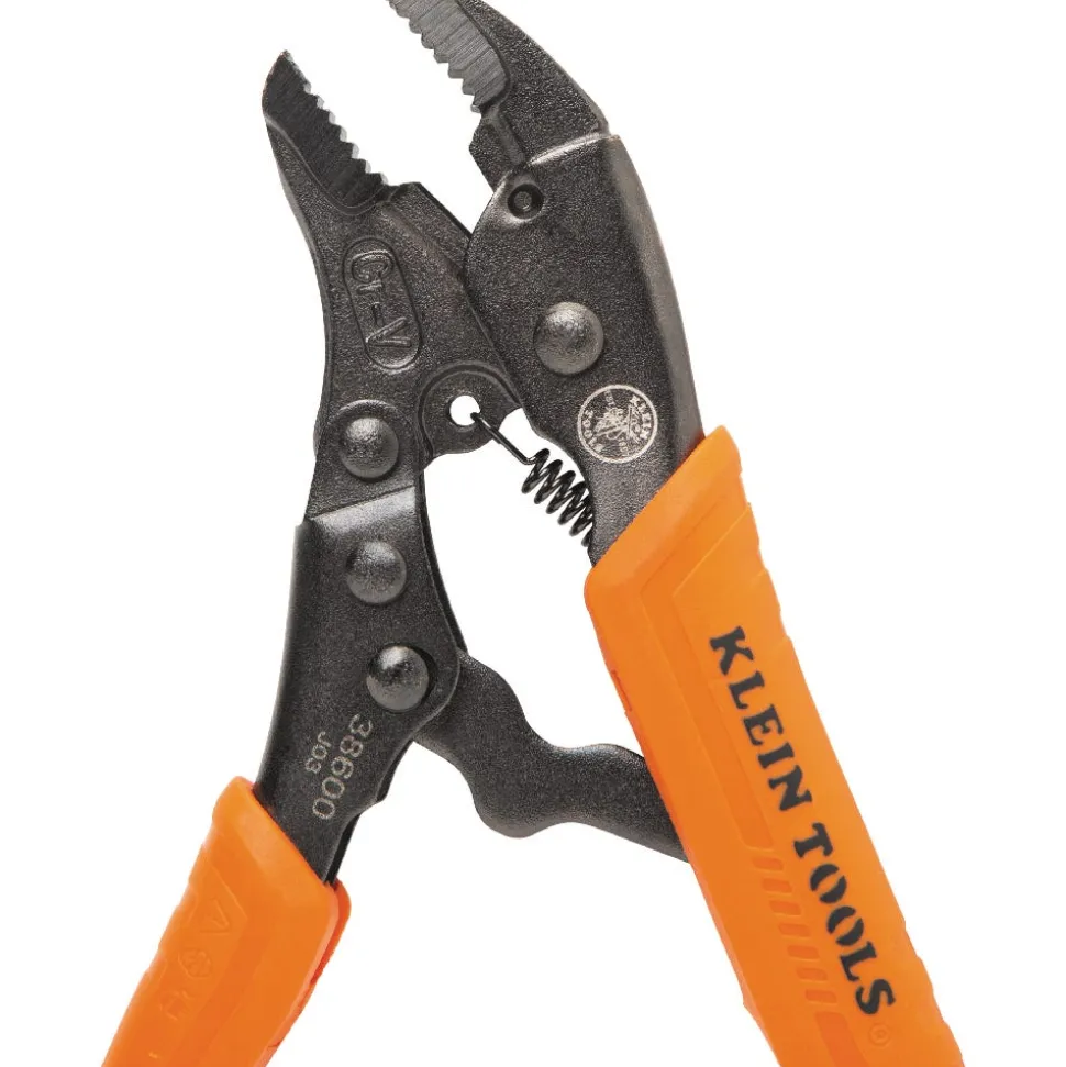 Klein Tools Curved Jaw Locking Pliers, 5" 38600