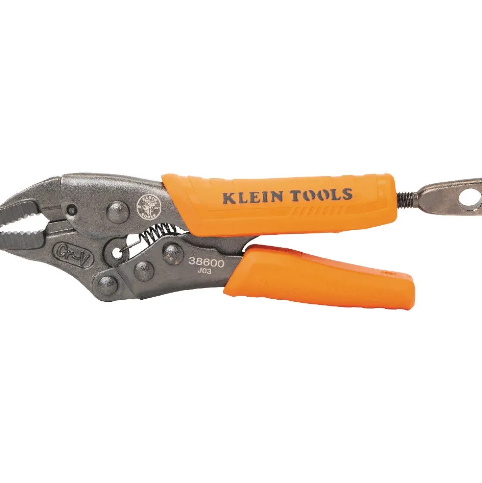 Klein Tools Curved Jaw Locking Pliers, 5" 38600