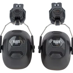 Klein Tools Hard Hat Earmuffs, Full Brim Style 60502