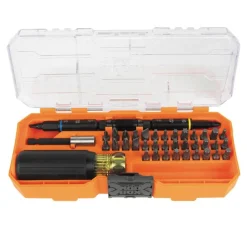 Klein Tools KNECT Impact-Rated Multi-Bit Screwdriver / Nut Driver Set, 46-Piece 32501HD