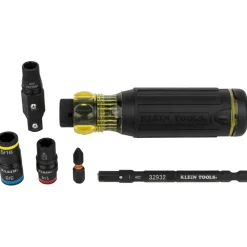 Klein Tools KNECT™ 17-in-1 Impact-Rated Hybrid Screwdriver / Nut Driver 32517HD