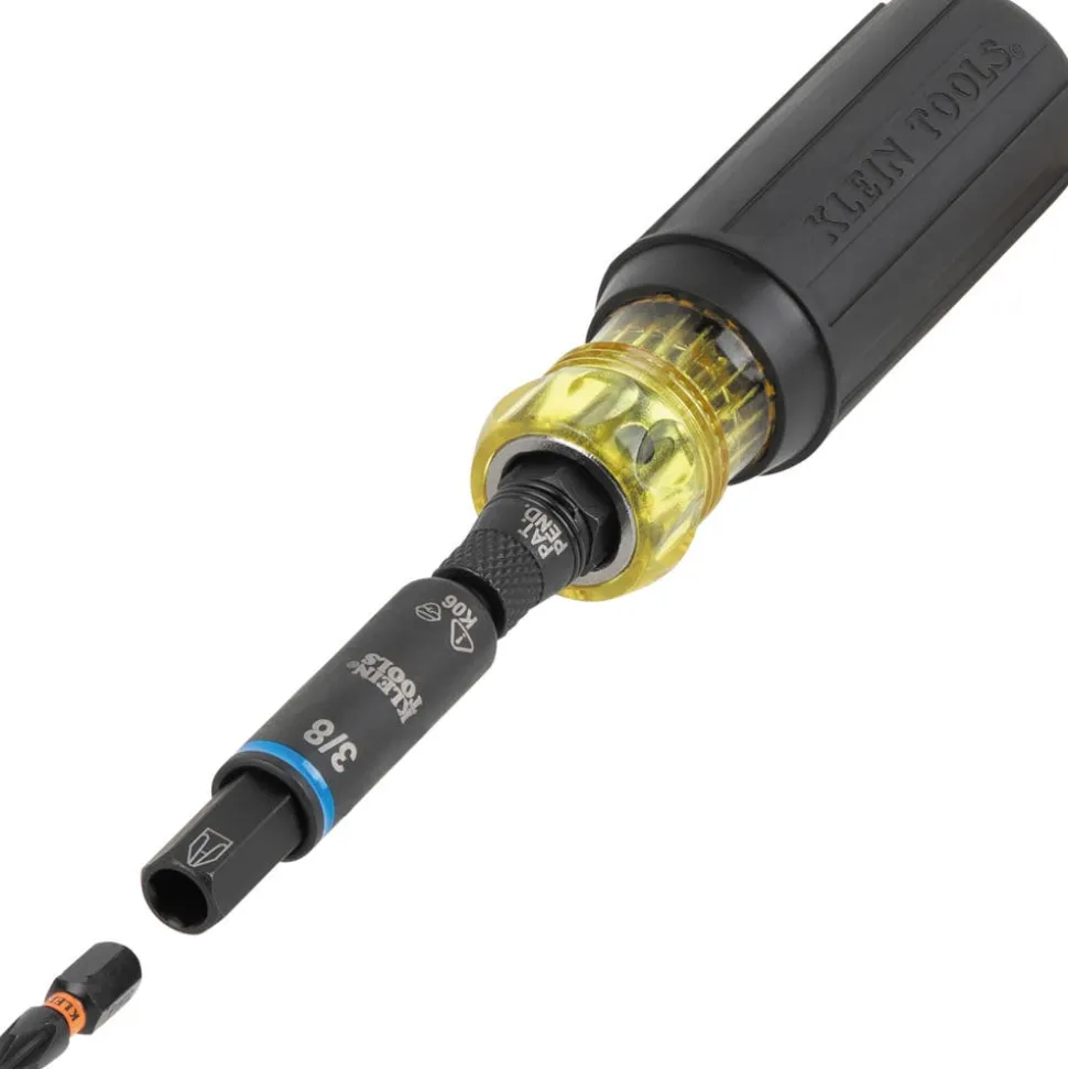 Klein Tools KNECT 10-in-1 Impact-Rated Screwdriver / Nut Driver 32528HD