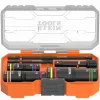Klein Tools KNECT™ Quad-12 Deep-Well Heavy-Duty Impact Flip Sockets, SAE, 3-Piece 653QS