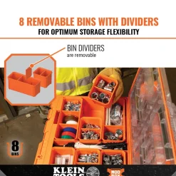 Klein Tools MODbox Tall Component Box, Full Width 54806MB