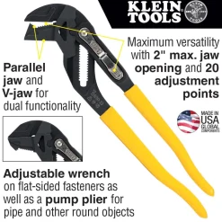 Klein Tools 12" Plier Wrench D53012
