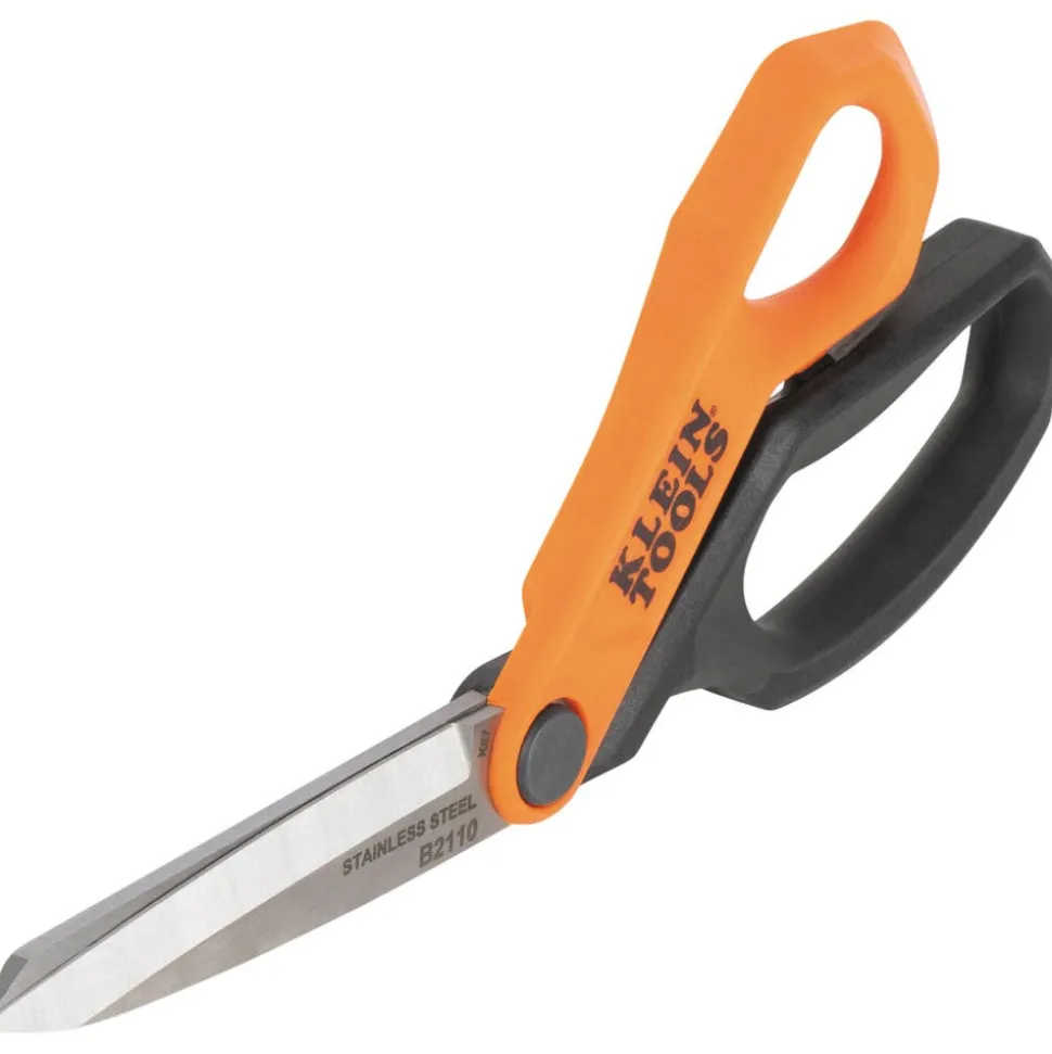 Klein Tools 10" Stainless Steel Offset Utility Shears B2110