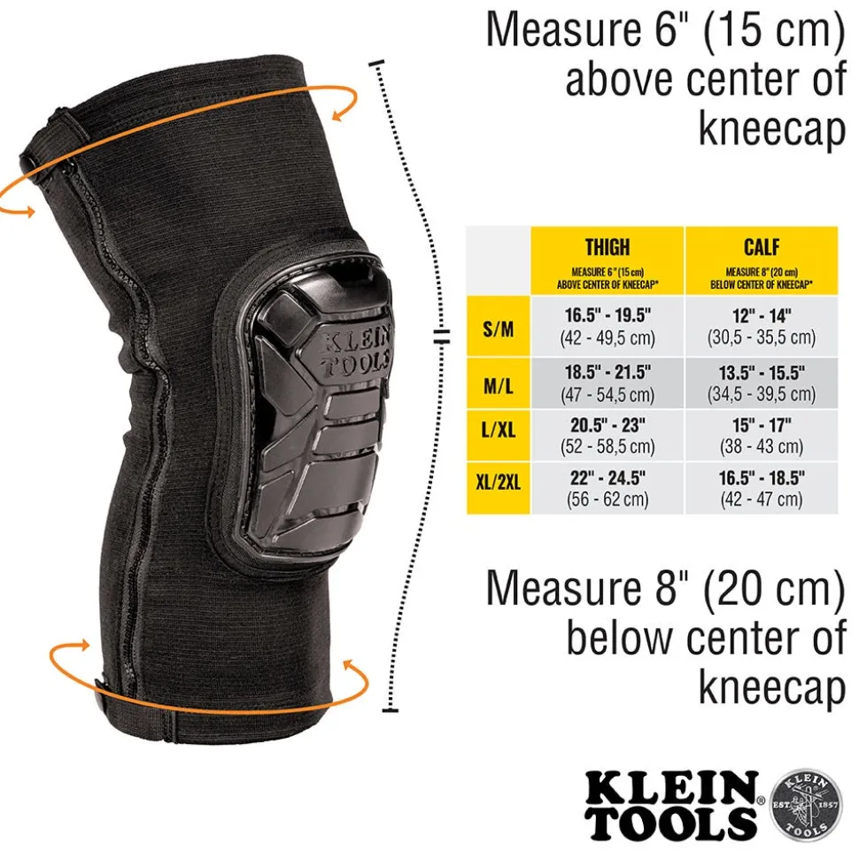 Klein Tough-Flex Knee Pad Sleeve L/XL 60630