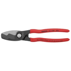 Knipex 8" Cable Shears-Twin Cutting Edges 95 11 200