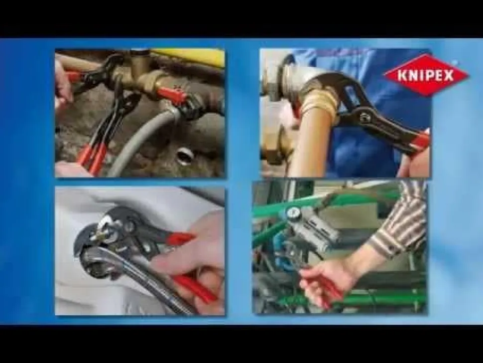 Knipex 7-1/4" Cobra High-Tech Water Pump Pliers 87 02 180