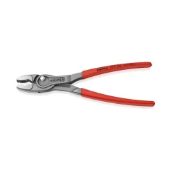 Knipex 10 Inch Steel TwinGrip Slip Joint Pliers with Dipped Handle 82 01 250 SBA