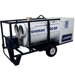 L.B. White FOREMAN 500 DF LINK Capable Indirect-Fired Portable Heater 500,000 BTUs