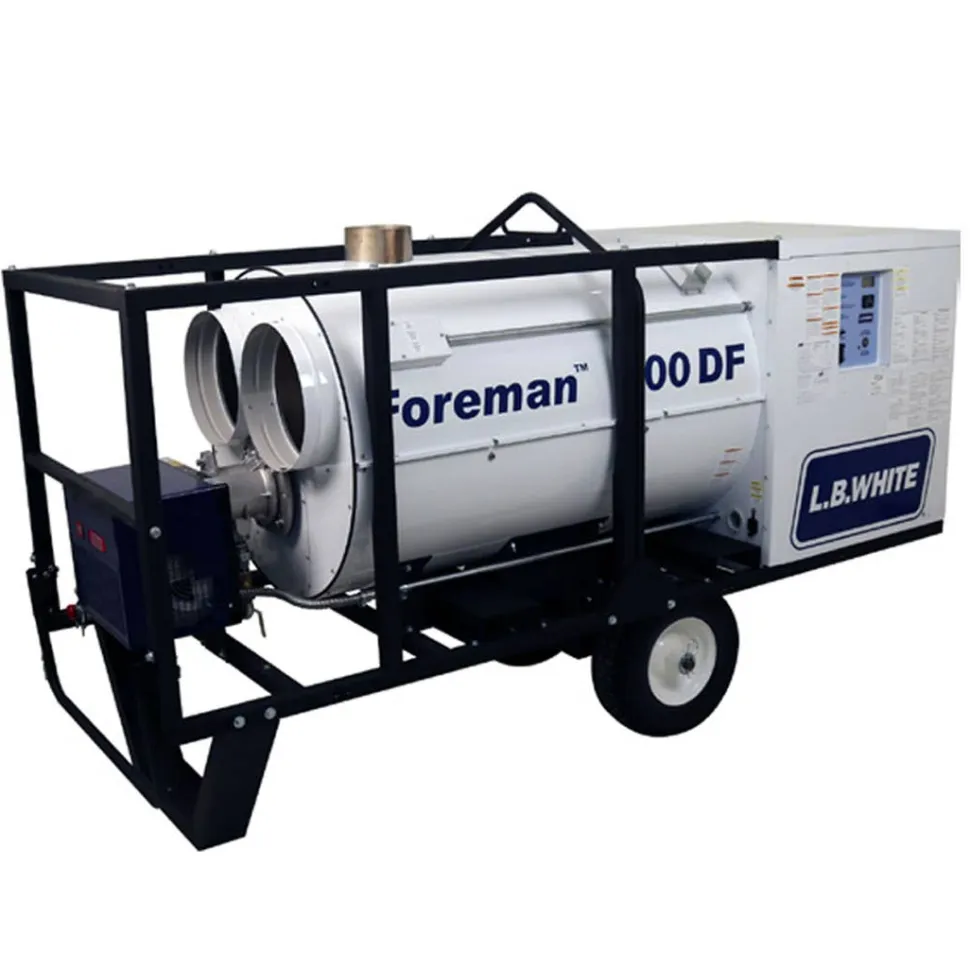 L.B. White FOREMAN 500 DF LINK Capable Indirect-Fired Portable Heater 500,000 BTUs