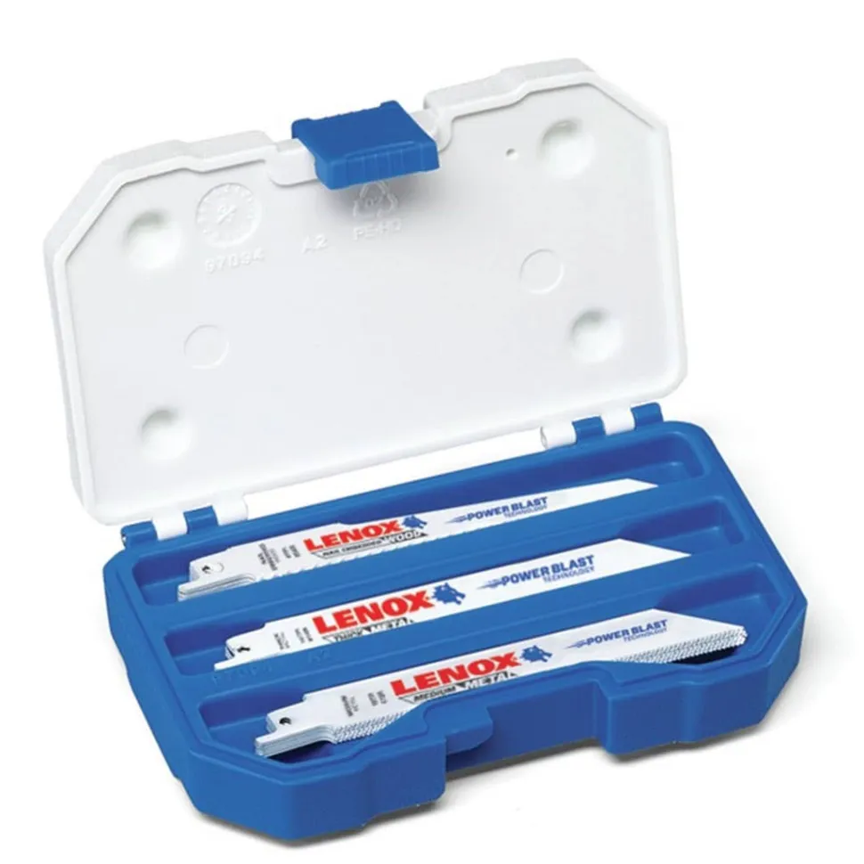 Lenox 15-Piece General Purpose Reciprocating Saw Blade Kit 1073415RKG