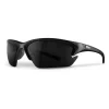 Lift Black Quest Safety Glasses With Smoke Lens EQT-12KSTB