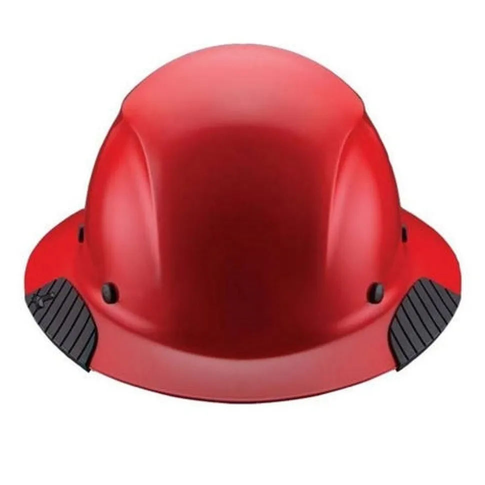 LIFT DAX Fiber Resin Full Brim Hard Hat (Red) HDF-20RG