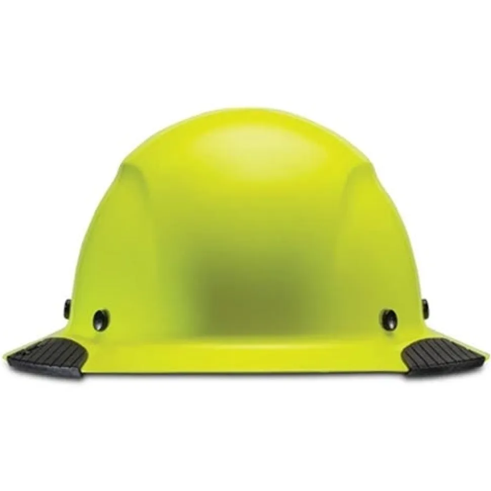 Lift DAX Fiber Resin Full Brim Hard Hat - Hi-Viz (Yellow) HDF-18HV