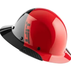 Lift DAX Fifty 50 Fiber Reinforced Resin Full Brim Hard Hat (Red/Black) HDF50-20RD