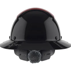 Lift DAX Fifty 50 Fiber Reinforced Resin Full Brim Hard Hat (Red/Black) HDF50-20RD