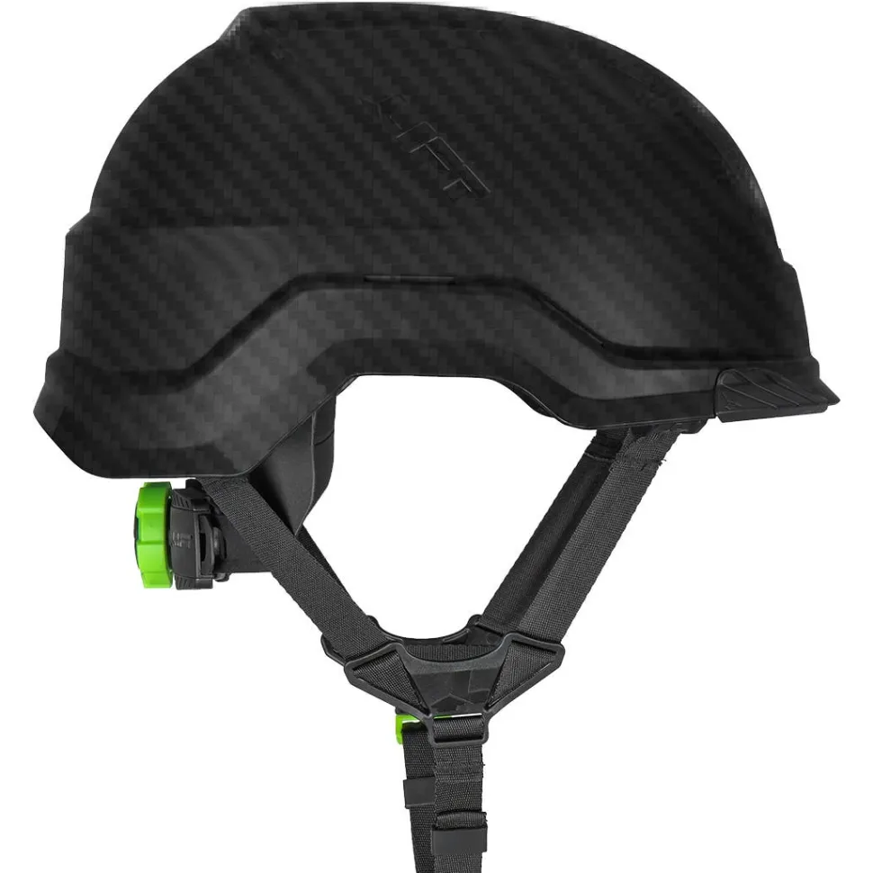 Lift RADIX Non-Vented Safety Helmet - Carbon-Fiber-Print HRX-22CKE2