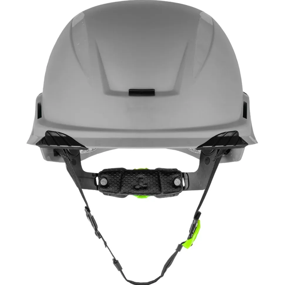 Lift RADIX Non-Vented Safety Helmet - Grey HRX-22YE2