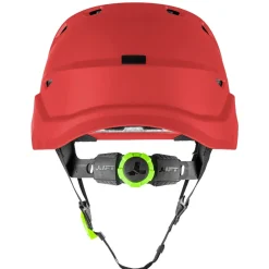LIFT RADIX Vented Safety Helmet - Red HRX-22RC2