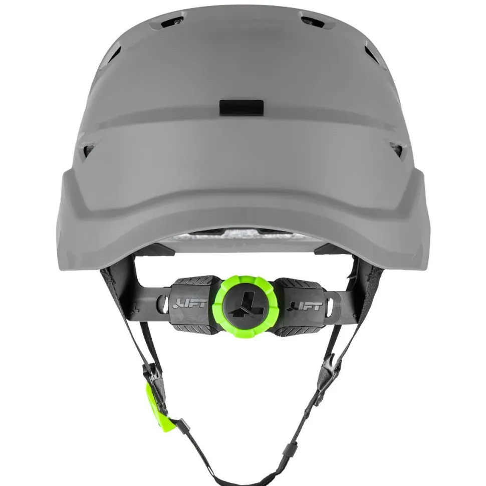 Lift RADIX Vented Safety Helmet - Grey HRX-22YC2