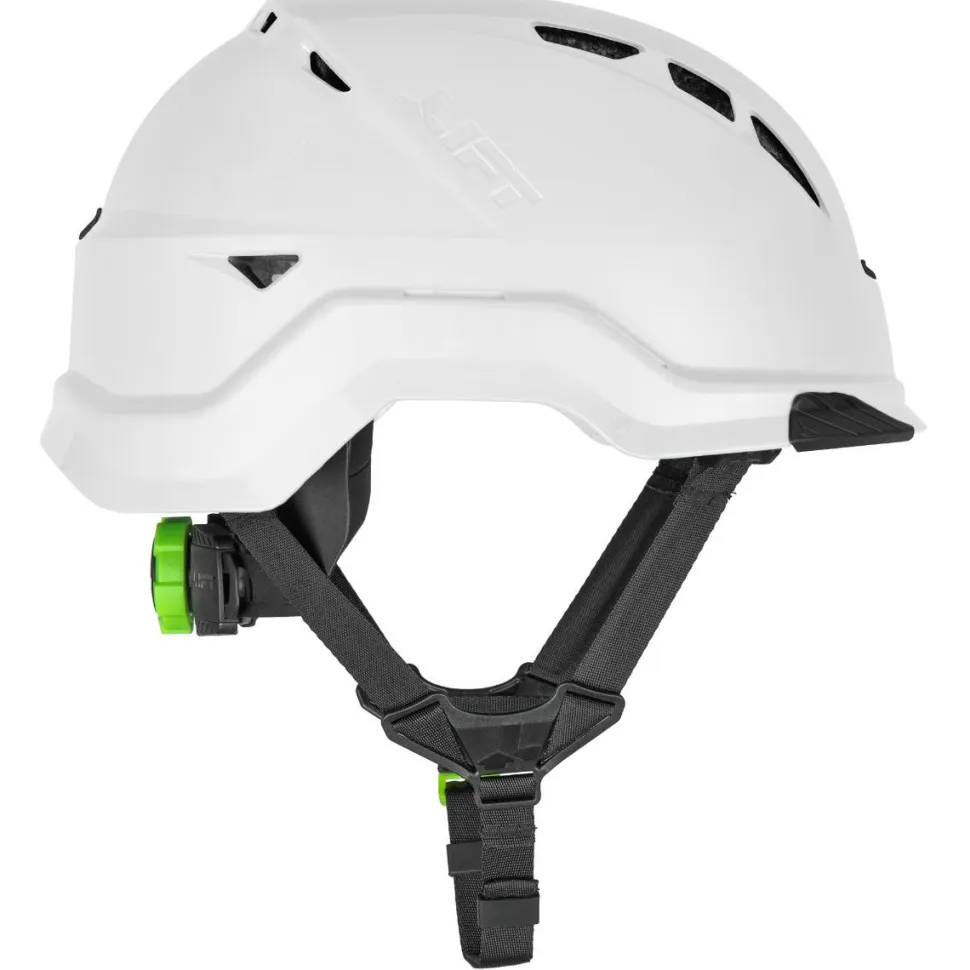 Lift RADIX Vented Safety Helmet - White HRX-22WC2