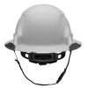 Lift Safety iDAX White Carbon Fiber Non-Vented Hard Hat HIDNV-24CW