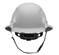 Lift Safety iDAX White Carbon Fiber Non-Vented Hard Hat HIDNV-24CW