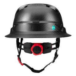 Lift Safety RADIX Type 2 Full‑Brim Vented Safety Helmet – Carbon HRXF-25CKC2