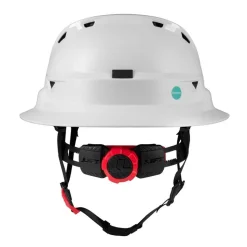 Lift Safety RADIX Type 2 Full‑Brim Vented Safety Helmet – White HRXF-25WC2
