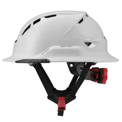Lift Safety RADIX Type 2 Full‑Brim Vented Safety Helmet – White HRXF-25WC2