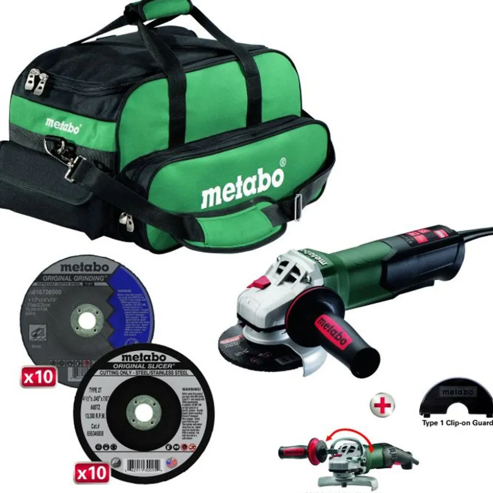 Metabo Tools Metabo US3001 - 4.5"/5" Safety System Kit - WP 11-125 Q, SlicerS & GW US3001