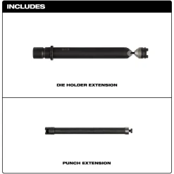 M12 FUEL 16 ga Nibbler Die Holder Extension 49-72-0152