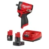 M12 FUEL Stubby 3/8" Impact Wrench 550 Ft-Lbs w/ M12 REDLITHIUM CP2.0/XC4.0 Starter Pack Bundle