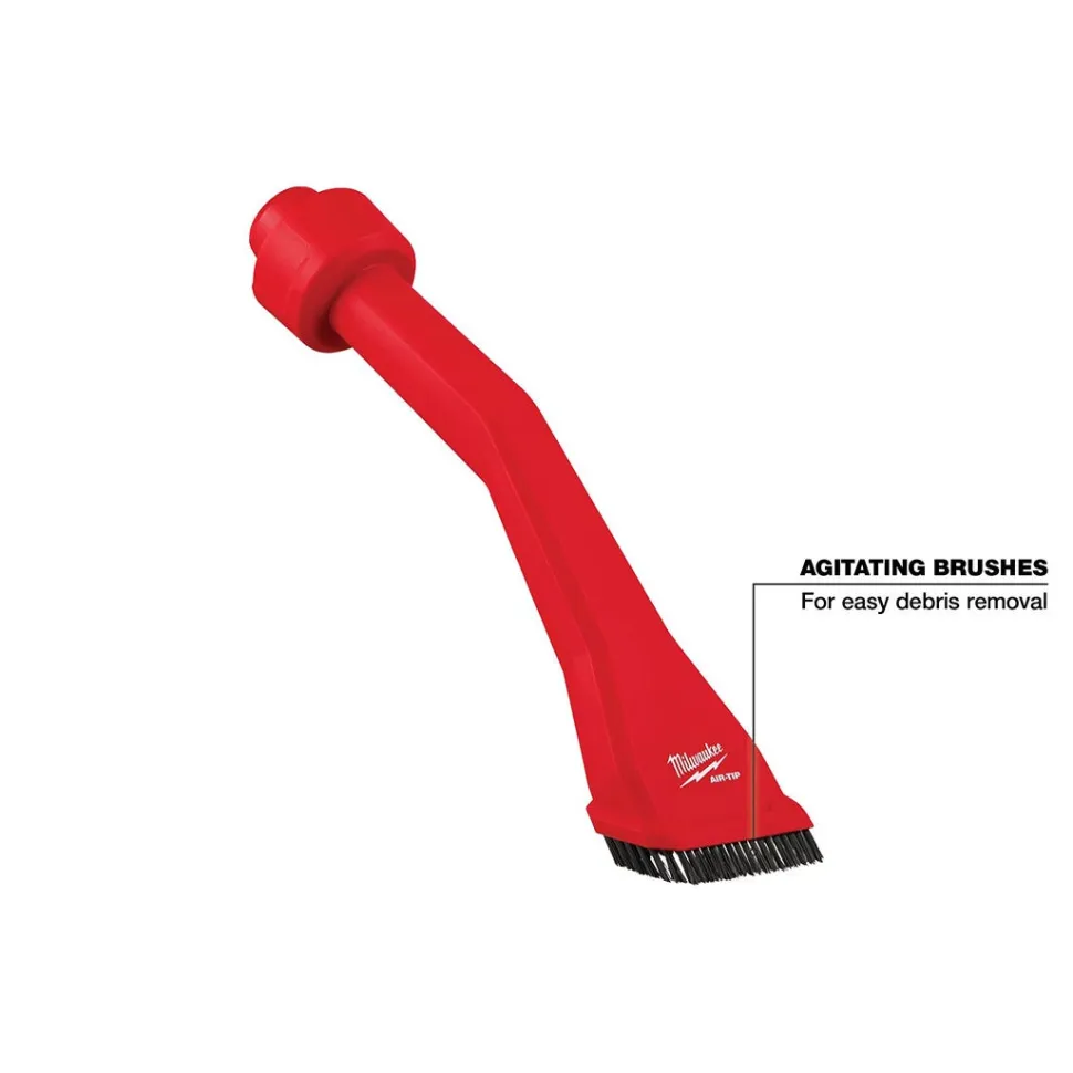 Milwaukee AIR-TIP Claw Utility Nozzle Vacuum Attachment w/ Brushes 49-90-2040