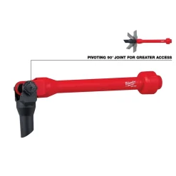 Milwaukee AIR-TIP Pivoting Extension Wand Vacuum Attachment 49-90-2031