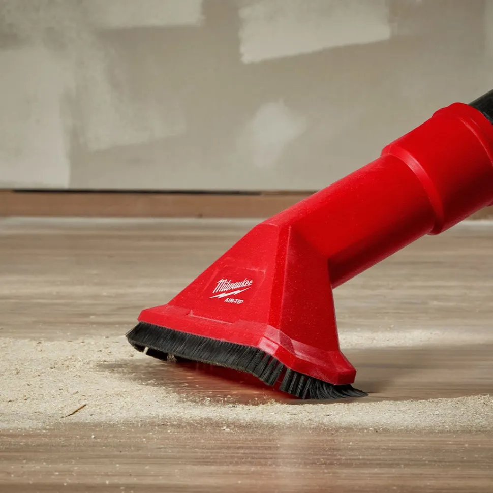 Milwaukee AIR-TIP 2-1/2" Rocking Utility Nozzle Vacuum Attachment w/ Brushes 49-90-2039