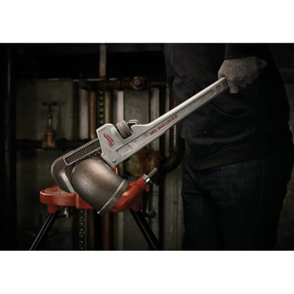 Milwaukee 12" Aluminum Pipe Wrench 48-22-7212